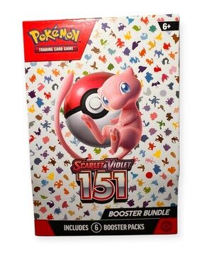Pokemon Scarlet & Violet 151 Booster Bundle - Pink, Red, White, Black